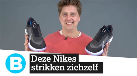 nike schoenen die zichzelf strikken